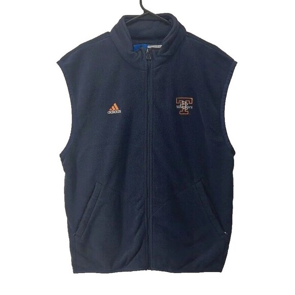 Adidas Tennessee Lady Volunteers Fleece Full Zip Vest Jacket  Size Small - Picture 1 of 9